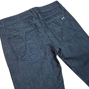 Habitual Y2K Dark Denim Flare Leg